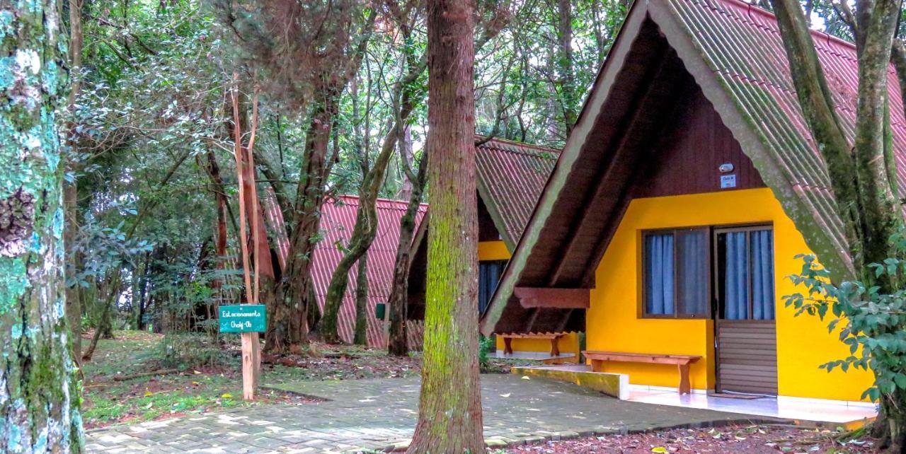 Hotel Vila Dos Alpes Treze Tílias Exteriör bild